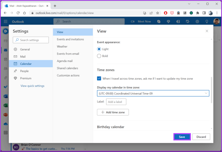 How-to-Change-Time-Zone-In-Outlook_8-768x526-1 كيفية تغيير المنطقة الزمنية في Outlook على تطبيق الويب وسطح المكتب
