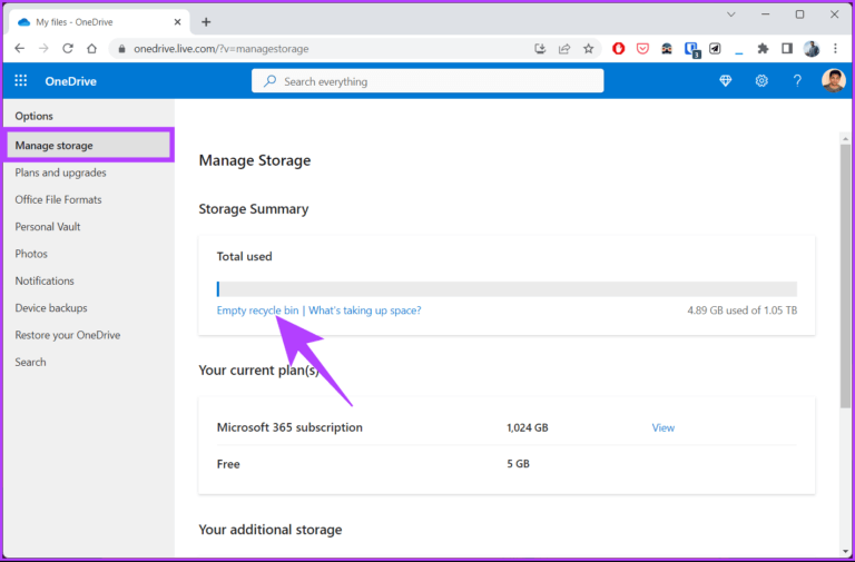How-to-Check-OneDrive-Storage_13-768x505-1 كيفية التحقق من تخزين OneDrive على أي جهاز