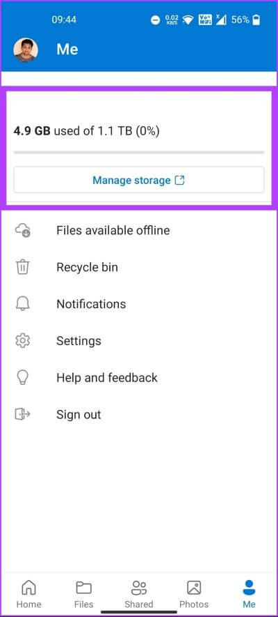 How-to-Check-OneDrive-Storage_4 كيفية التحقق من تخزين OneDrive على أي جهاز