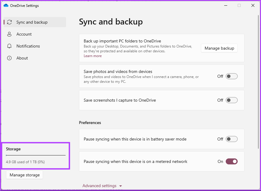 How-to-Check-OneDrive-Storage_8 كيفية التحقق من تخزين OneDrive على أي جهاز