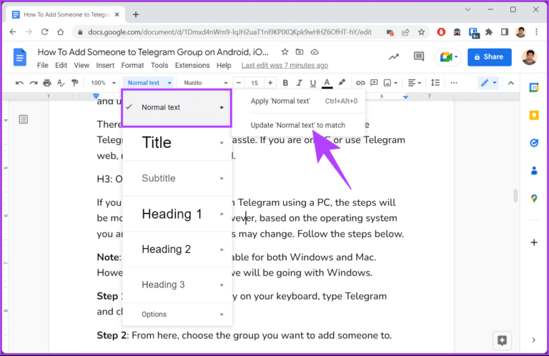 كيفية مضاعفة التباعد في Google Docs‍‍ على سطح المكتب والجوال - %categories