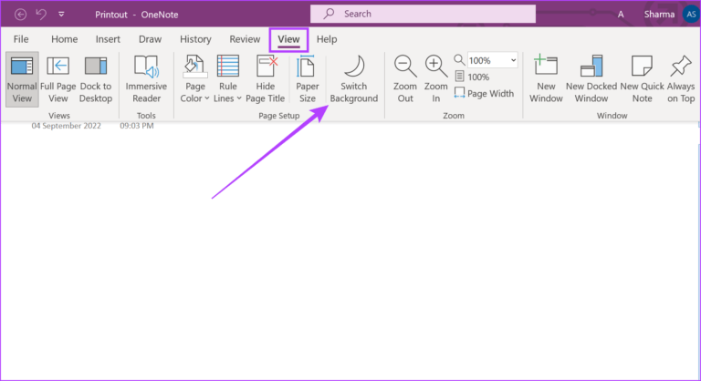 How-to-Enable-OneNote-Dark-Mode-4-768x418-1 كيفية تمكين الوضع الداكن لـ OneNote على أي جهاز