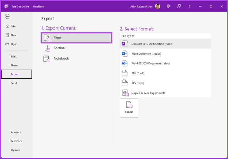 How-to-Export-OneNote-to-PDF_10-768x538-1 كيفية تصدير OneNote إلى PDF على الويب و Windows و Mac