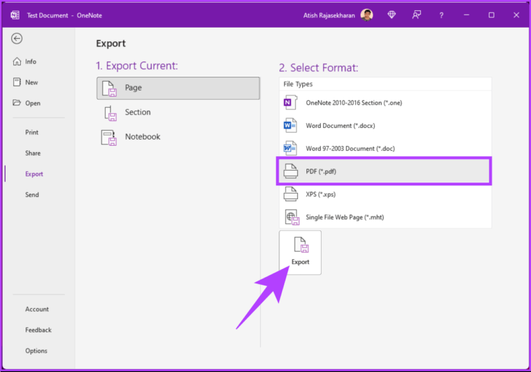 كيفية تصدير OneNote إلى PDF على الويب و Windows و Mac - %categories