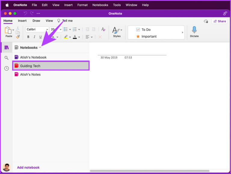 How-to-Export-OneNote-to-PDF_14-768x580-1 كيفية تصدير OneNote إلى PDF على الويب و Windows و Mac