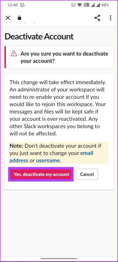 كيفية ترك مساحة عمل Slack على سطح المكتب أو الهاتف المحمول - %categories