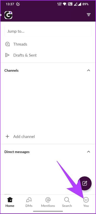 How-to-Leave-a-Slack-Workspace_4 كيفية ترك مساحة عمل Slack على سطح المكتب أو الهاتف المحمول