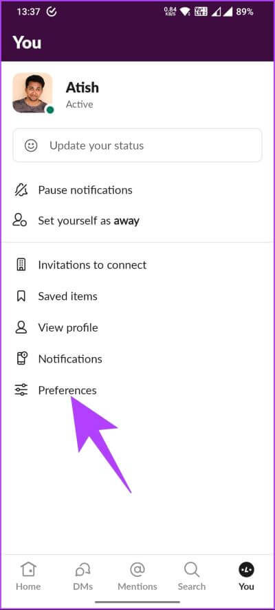 How-to-Leave-a-Slack-Workspace_5 كيفية ترك مساحة عمل Slack على سطح المكتب أو الهاتف المحمول