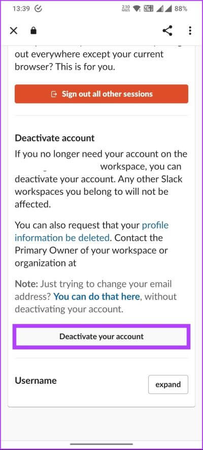 How-to-Leave-a-Slack-Workspace_7 كيفية ترك مساحة عمل Slack على سطح المكتب أو الهاتف المحمول