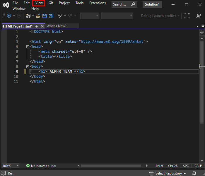 How-to-Open-Solution-Explorer-1 كيفية فتح مستكشف الحلول في VS Code