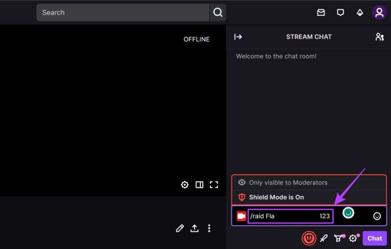 How-to-Raid-Someone-on-Twitch-4-768x489-1 كيفية مداهمة (Raid) شخص ما على Twitch: دليل شامل