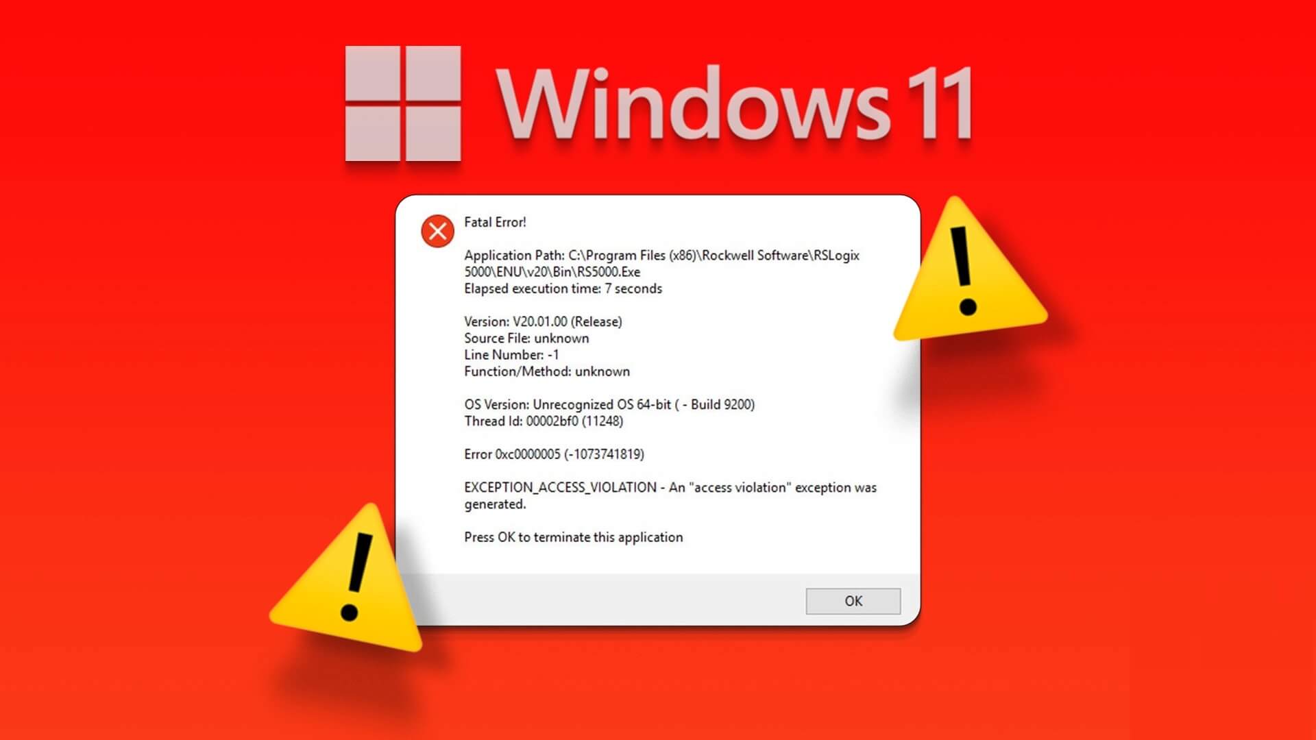 How to Fix Exception Access Violation Error on Windows 11 - اجعل التكنولوجيا أسهل - دروس الكمبيوتر والنصائح والحيل و الصحة
