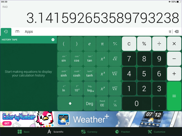 أفضل 7 تطبيقات آلة حاسبة لـ iPadOS | أحلى هاوم