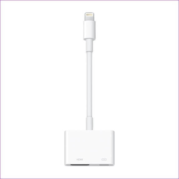Iphone-Screen-Mirror-to-TV-Wired أفضل 4 طرق لبث الفيديو أو عكس شاشة iPhone على Samsung TV