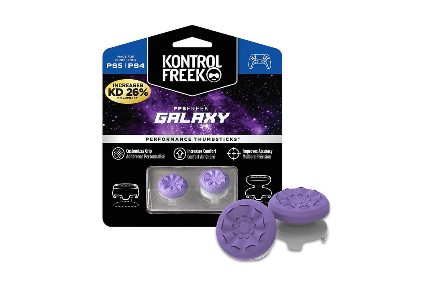 KontrolFreek-Thumbsticks-for-PS5-Controller أفضل 6 ملحقات وحدة تحكم PS5 أقل من 30 دولارًا