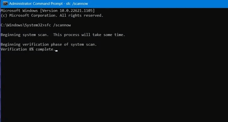Laptop-Keyboard-Not-Working-System-File-Checker-Command-800x430.jpg لوحة مفاتيح الكمبيوتر المحمول لا تعمل؟ جرب هذه الإصلاحات