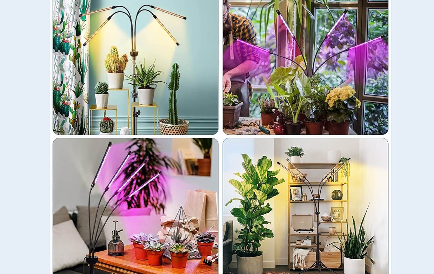 Lxyoug-Grow-LED-Lights أفضل 6 مصابيح LED لإضافة رونق على النباتات الداخلية