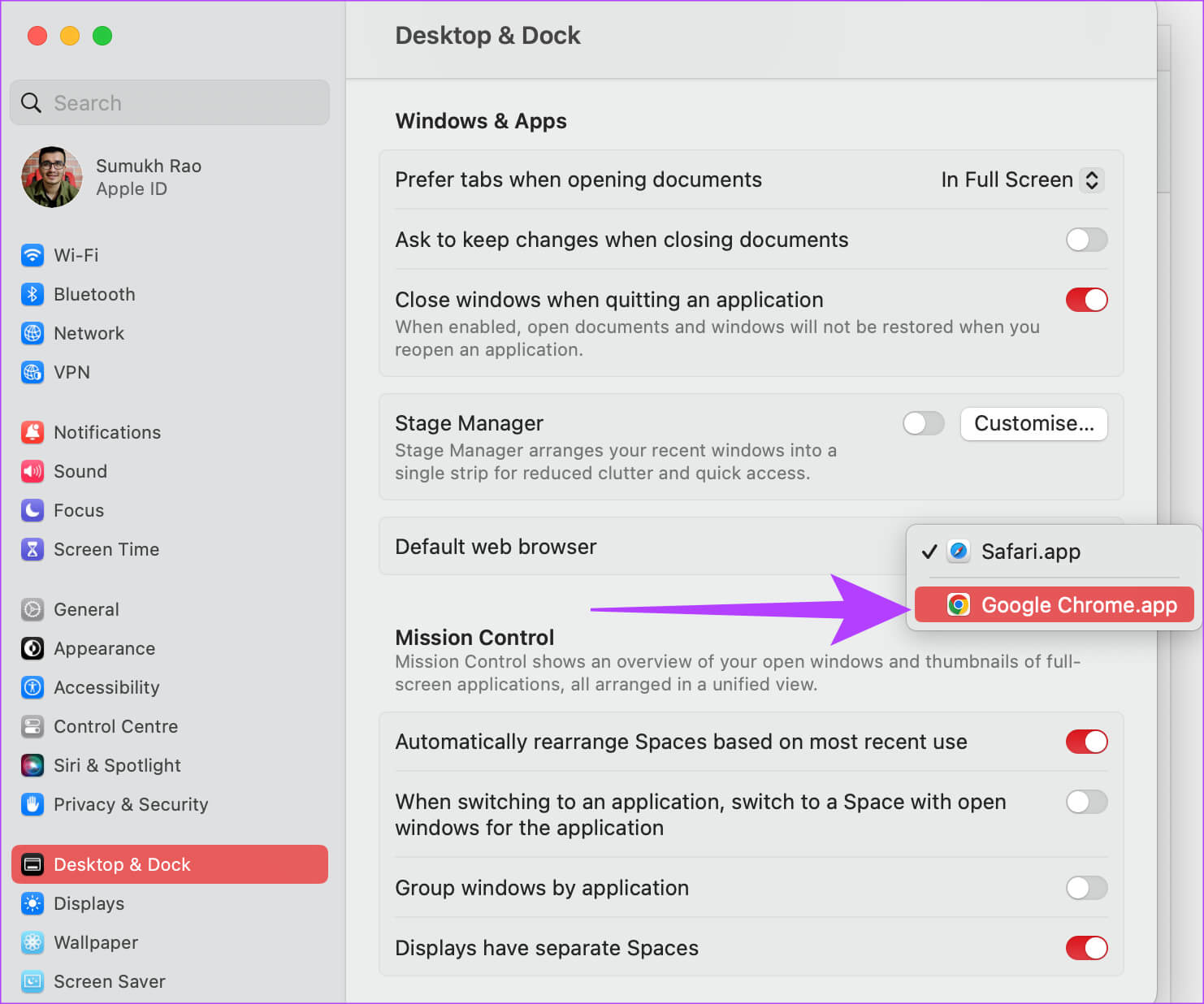 Mac-default-browser-4 كيفية تغيير المتصفح الافتراضي على Mac
