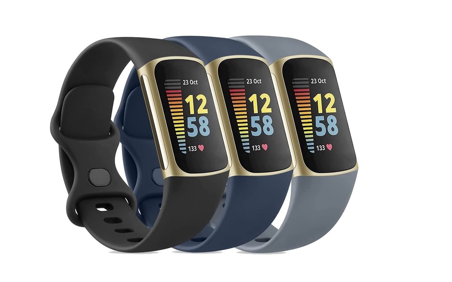 Meliya-Fitbit-Charge-5-Bands أفضل 7 أحزمة Fitbit Charge 5: سوار من سيليكون ومن معدن ومن نايلون والمزيد