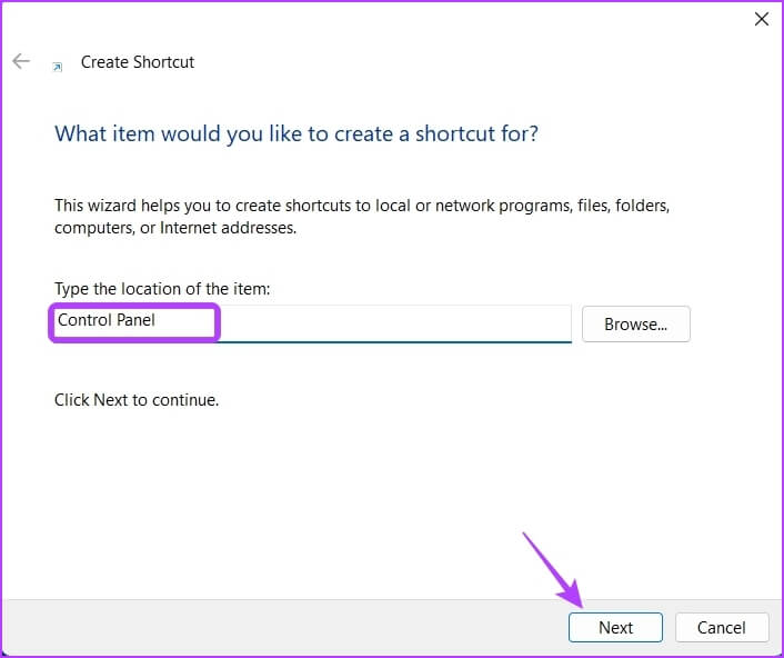 Next-3 7 طرق سريعة للوصول إلى لوحة التحكم على Windows 11
