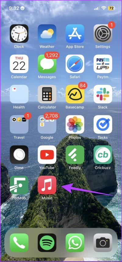 Open-Apple-Music 8 طرق لإصلاح عدم عمل بحث Apple Music على iPhone
