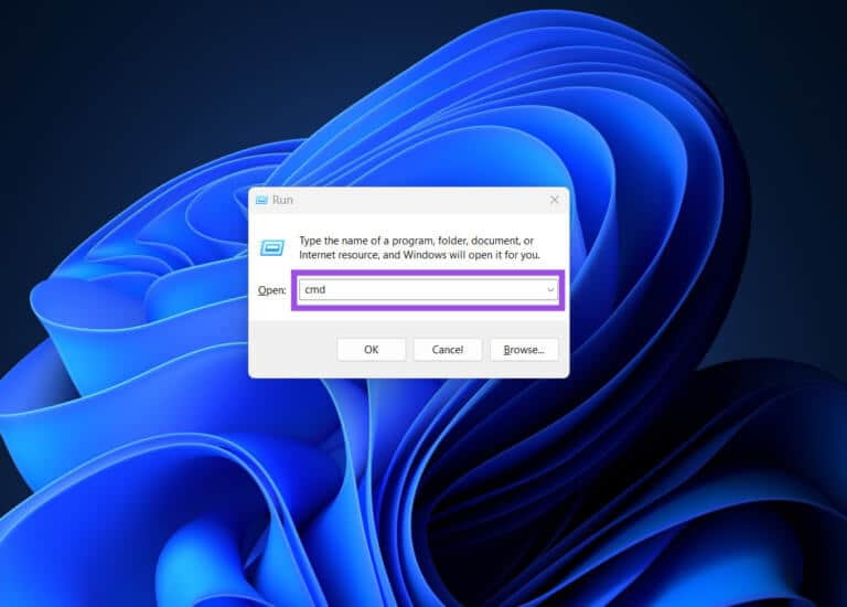 Open-Run-dialog-box-768x550-1 8 أفضل الطرق لإصلاح خطأ DNS_PROBE_FINISHED_NXDOMAIN في Google Chrome على Windows 11