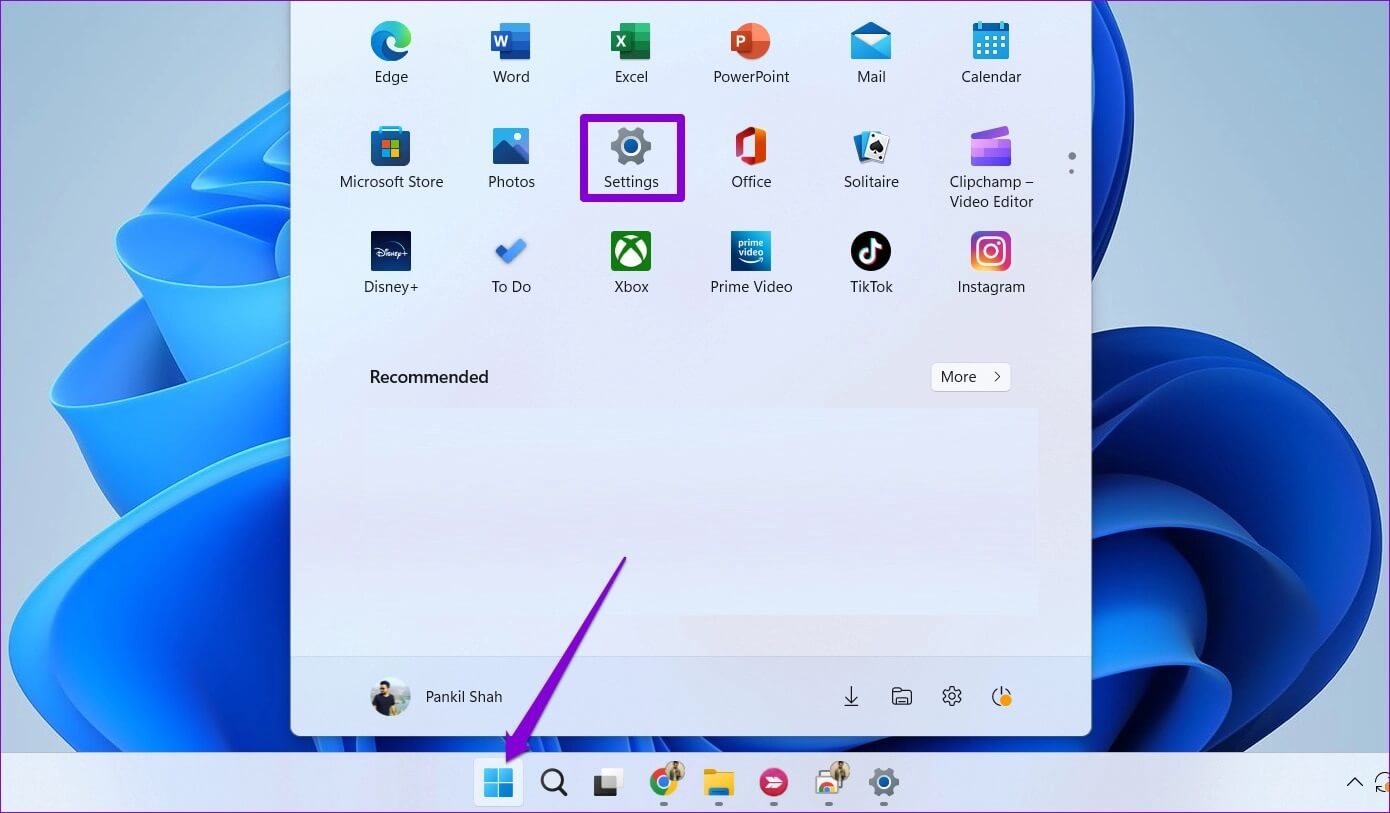 Open-Settings-App-on-Windows-11-13-1 أفضل 7 طرق لإصلاح عدم عمل بحث Discord على Windows