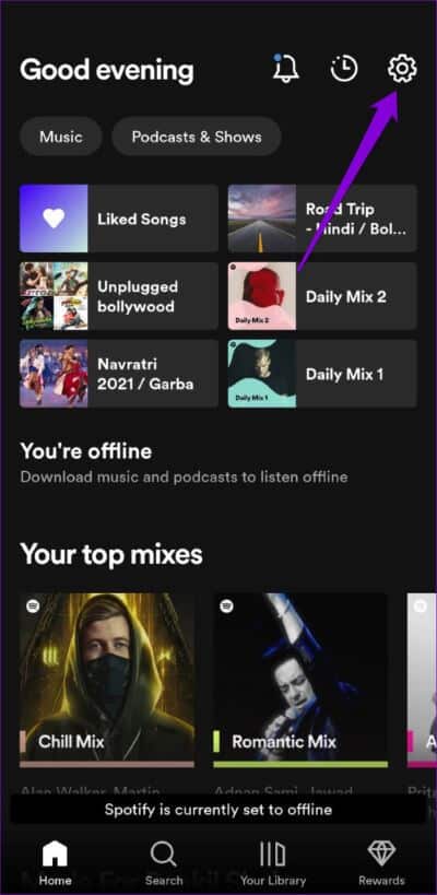 Open-Spotify-Settings-3-500x1024-1 أفضل 7 طرق لإصلاح حدث خطأ ما في Spotify لأجهزة Android و iPhone