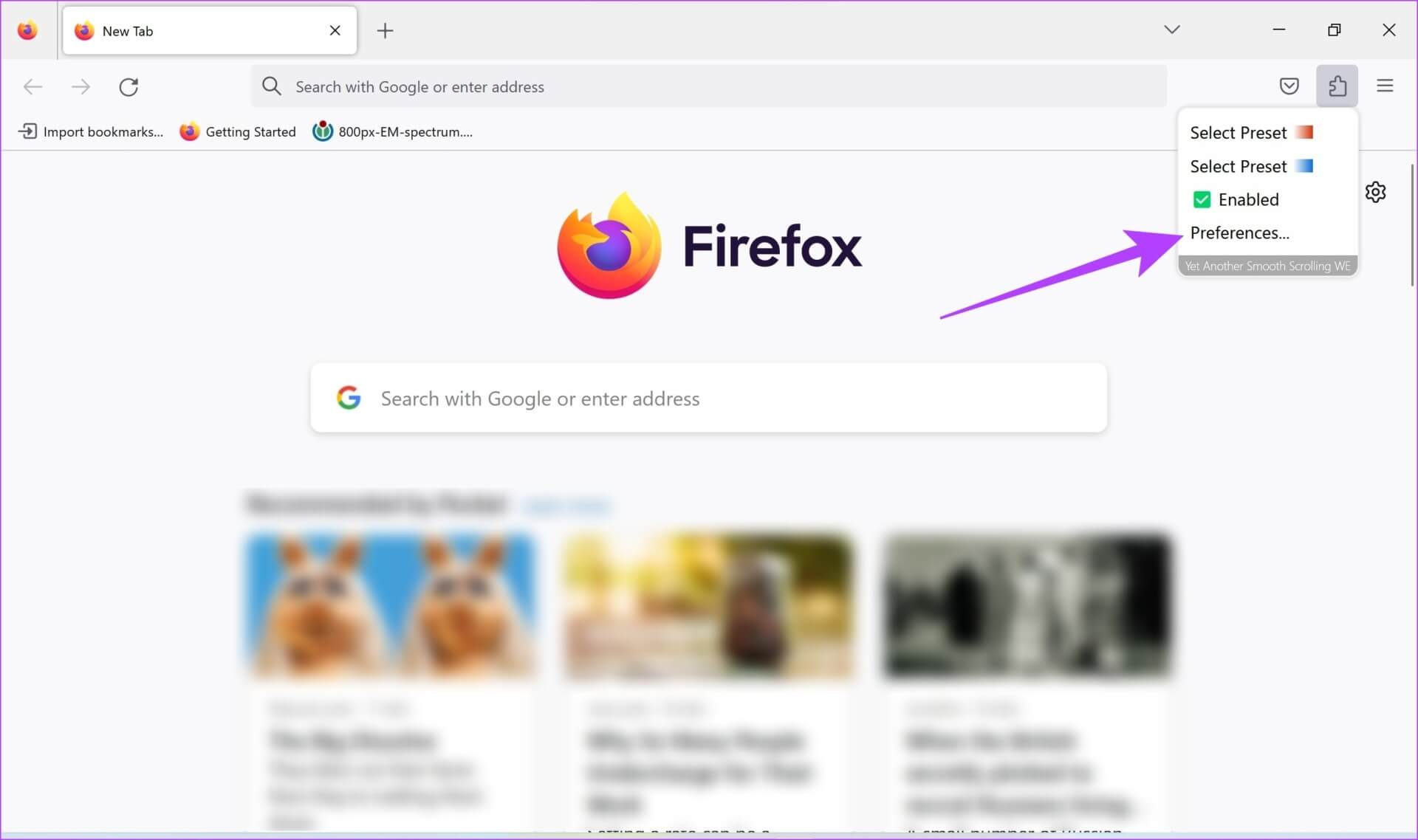 Preferences أهم 3 طرق لتمكين التمرير السلس على Mozilla Firefox