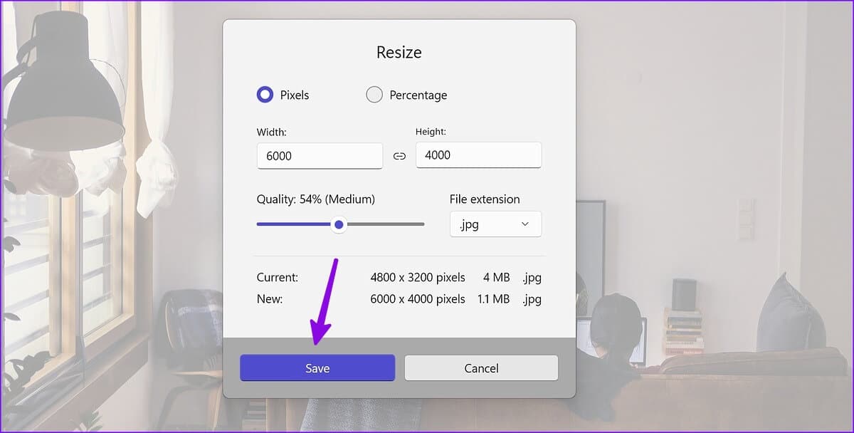 Reduce-photo-size-on-Windows-15 أفضل 5 طرق لتقليل حجم الصورة على Windows