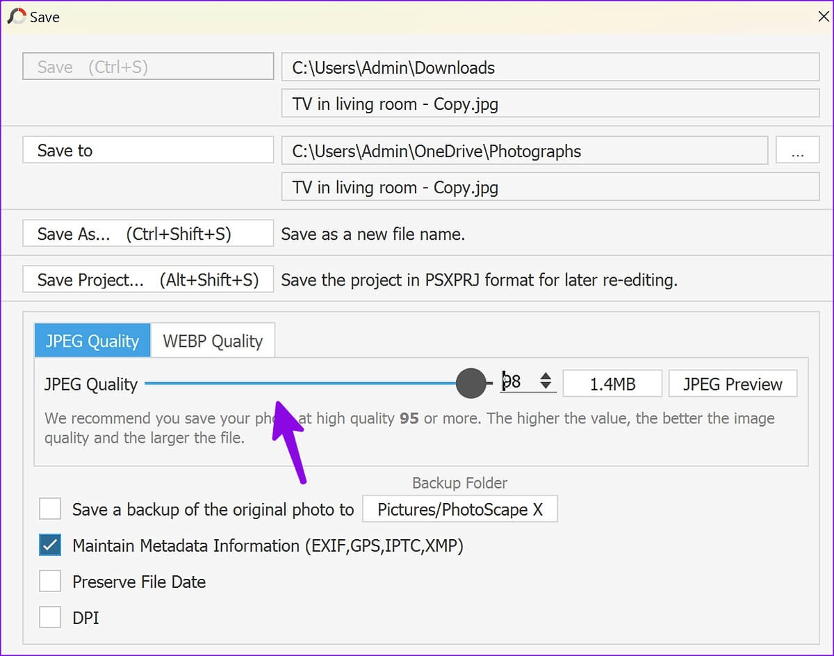 Reduce-photo-size-on-Windows-4 أفضل 5 طرق لتقليل حجم الصورة على Windows