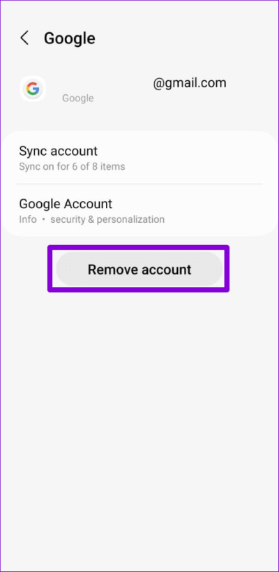 Remove-Account-from-Android-500x1024-1 أفضل 9 طرق لإصلاح عدم السماح بتسجيل الدخول في YouTube على Android و iPhone