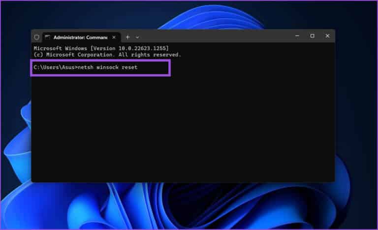 Reset-network-components-2-768x467-1 8 أفضل الطرق لإصلاح خطأ DNS_PROBE_FINISHED_NXDOMAIN في Google Chrome على Windows 11