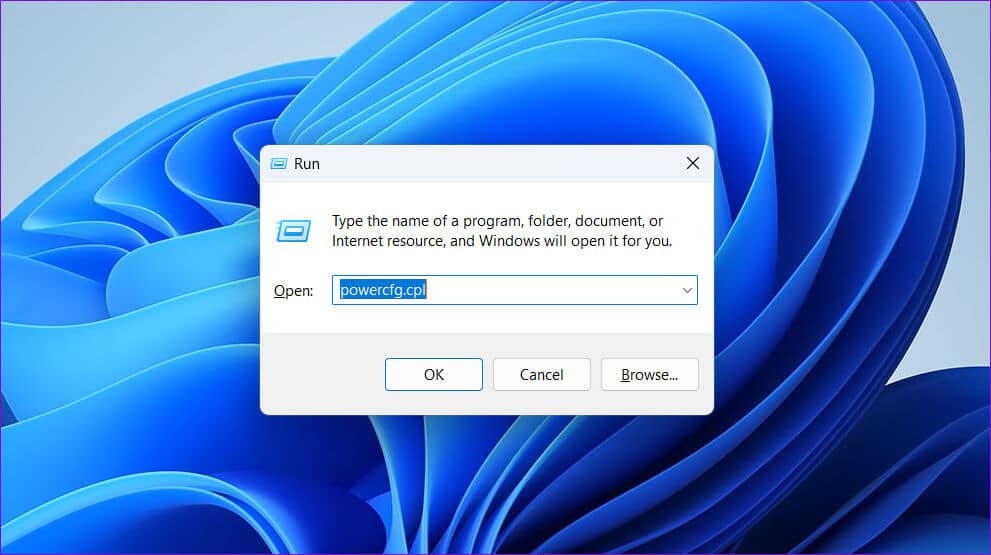 Run-Command-6-1 أفضل 6 طرق لإصلاح ظهور نسبة البطارية بشكل خاطئ على الكمبيوتر المحمول Windows 11