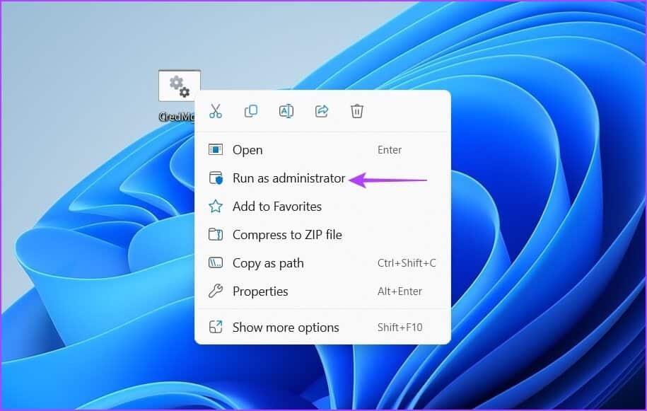 Run-as-administrator 7 طرق سريعة لفتح إدارة بيانات الاعتماد في Windows 11