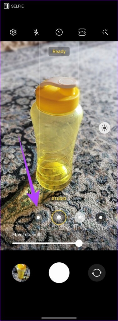 Samsung-Camera-Portrait-Blur-Effect-377x1024-1 4 طرق لطمس الخلفية أو جزء من صورة على هواتف Samsung Galaxy