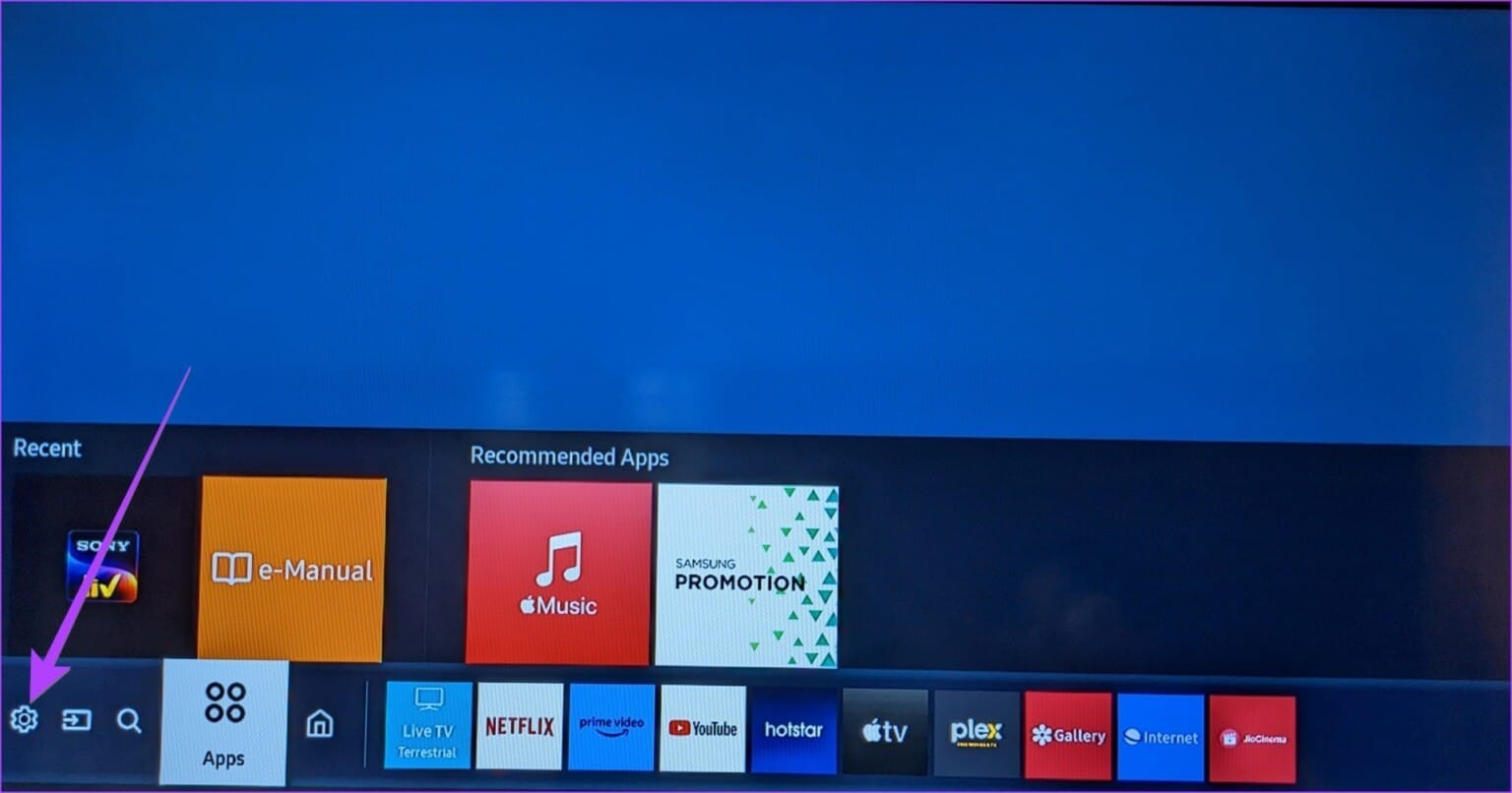 Samsung-TV-Settings-1536x806-1 أفضل 4 طرق لبث الفيديو أو عكس شاشة iPhone على Samsung TV