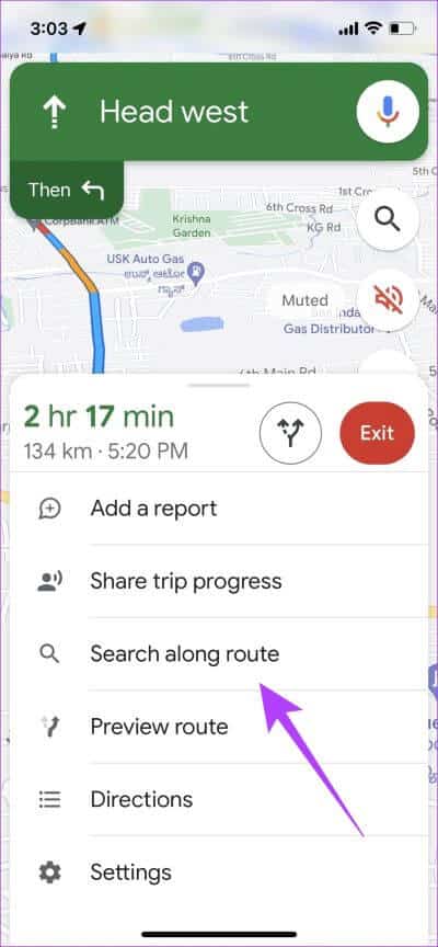 Search-along-route كيفية البحث عن محطات شحن السيارات الكهربائية على Google Maps على Android و iPhone
