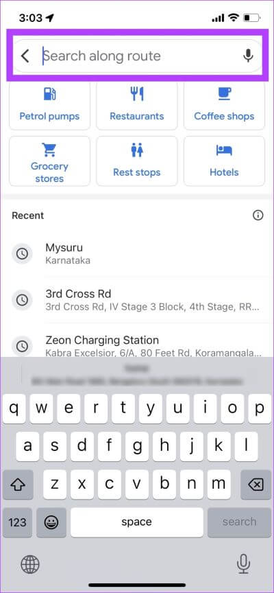 Search-for-Charging-Station-1 كيفية البحث عن محطات شحن السيارات الكهربائية على Google Maps على Android و iPhone