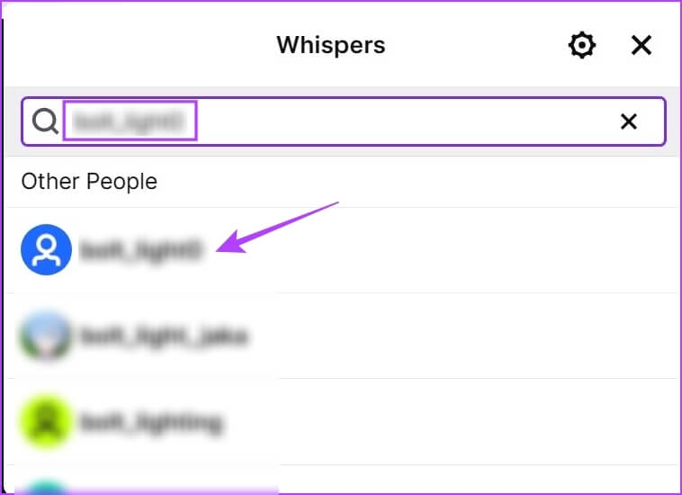Search-for-User-and-Tap-on-profile-1 كيفية الهمس Whisper على Twitch لإرسال رسائل خاصة