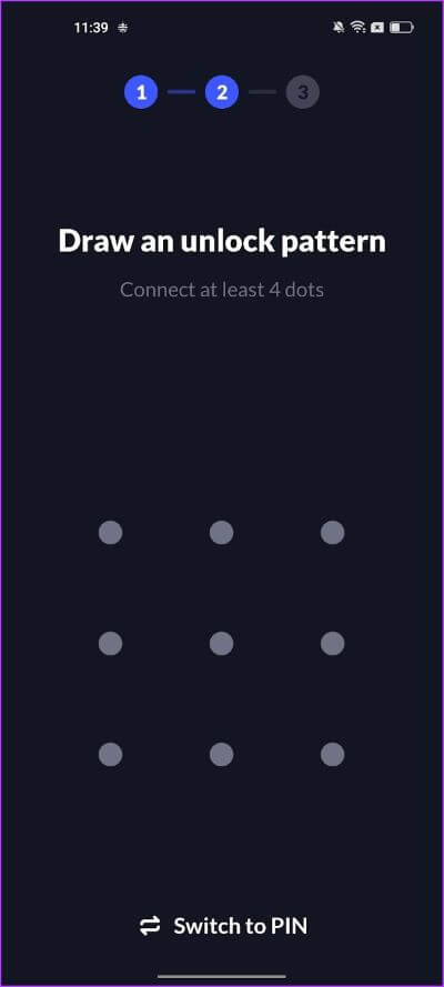 Select-Pattern كيفية قفل علامات تبويب التصفح المتخفي في Google Chrome على Android وسطح المكتب
