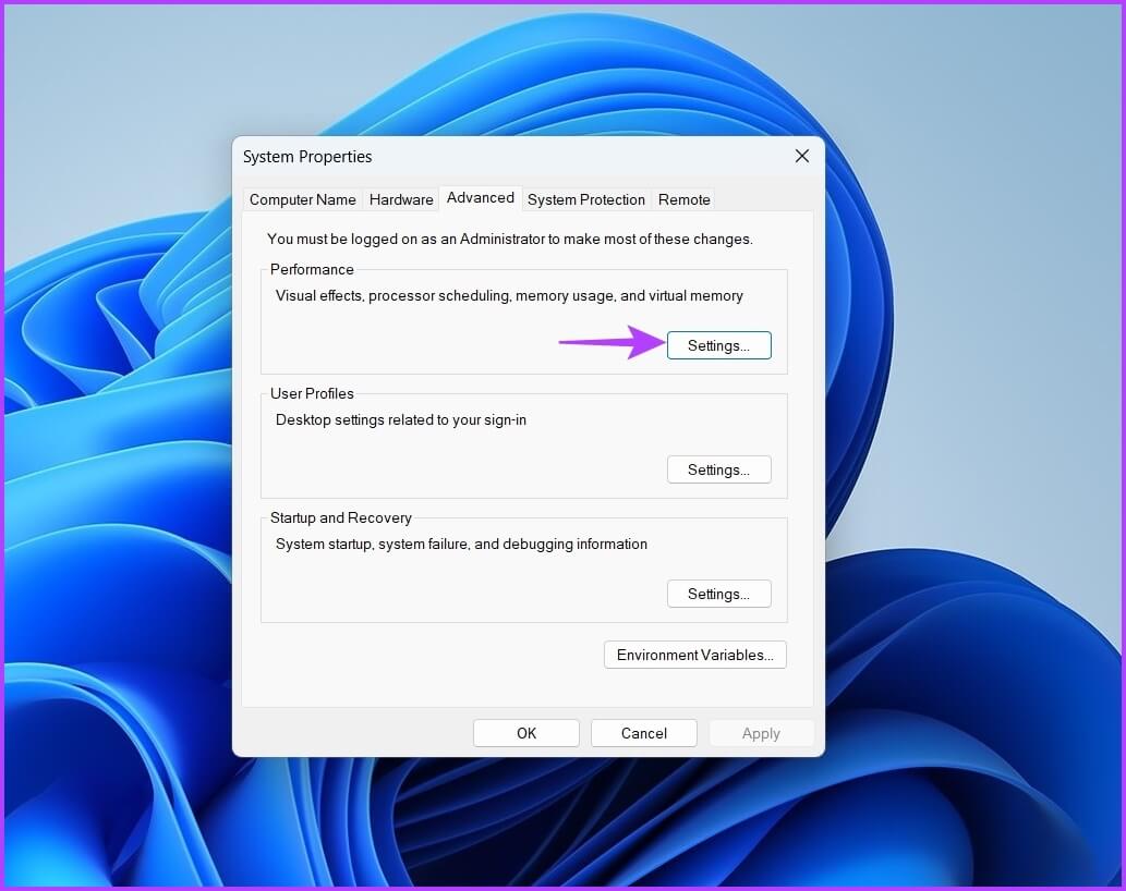 Settings-6 كيفية إصلاح خطأ استثناء انتهاك الوصول على Windows 11