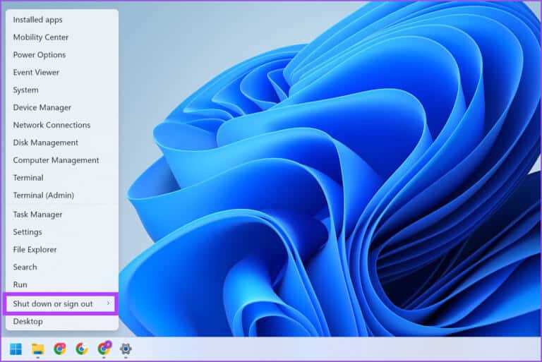 Signout-Windows-1-768x513-1 أفضل 8 إصلاحات لعدم فتح الأداة المساعدة MSINFO32 في Windows 11