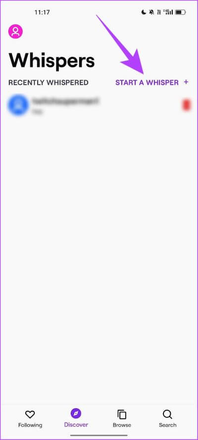 Start-a-Whisper كيفية الهمس Whisper على Twitch لإرسال رسائل خاصة