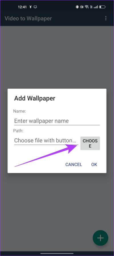 Tap-on-Choose كيفية تعيين مقطع فيديو كخلفية حية على Android