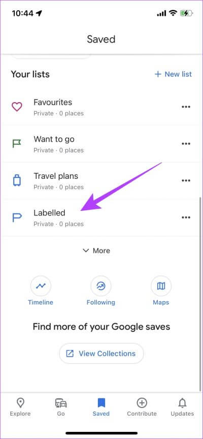 Tap-on-Labeled-2 كيفية إضافة أو تغيير موقع المنزل والعمل على Google Maps