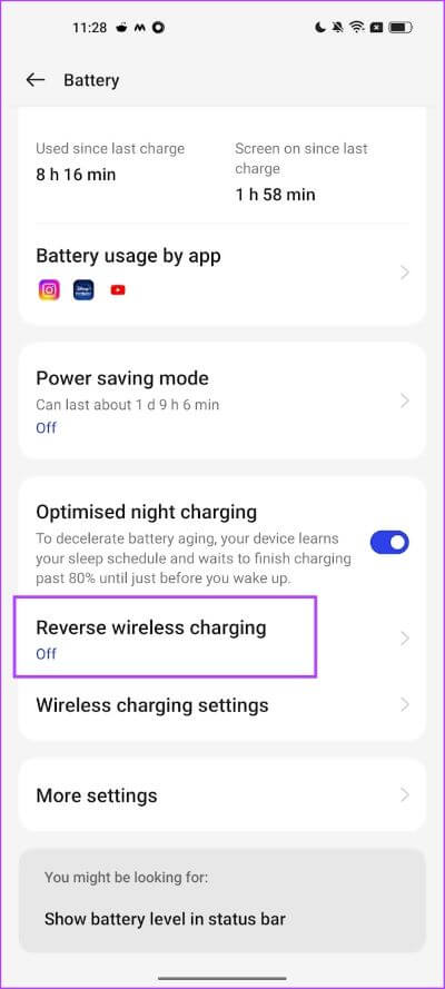 Tap-on-Reverse-Wireless-Charging ما هو الشحن اللاسلكي العكسي وكيفية استخدامه على الهواتف الذكية