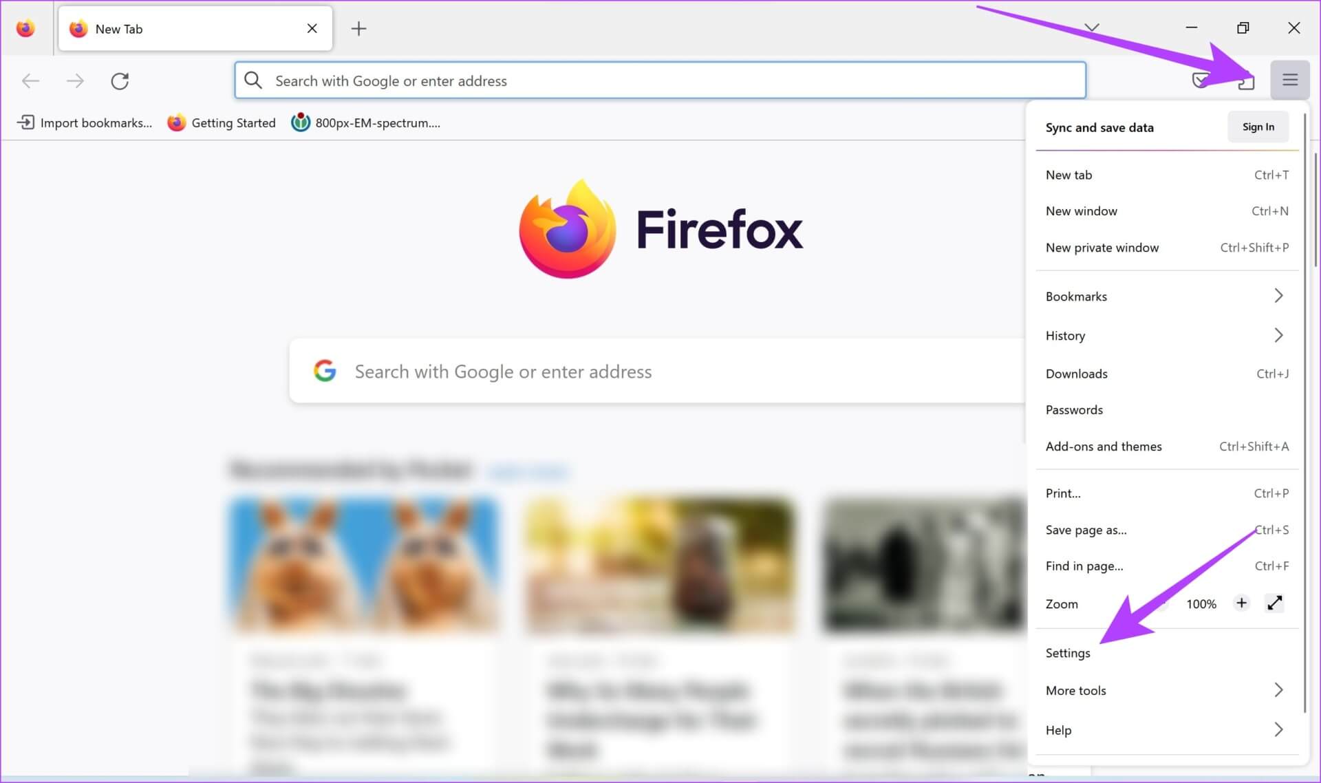 Tap-on-Settings-8 أهم 3 طرق لتمكين التمرير السلس على Mozilla Firefox