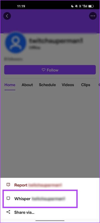 Tap-on-Whisper-1 كيفية الهمس Whisper على Twitch لإرسال رسائل خاصة
