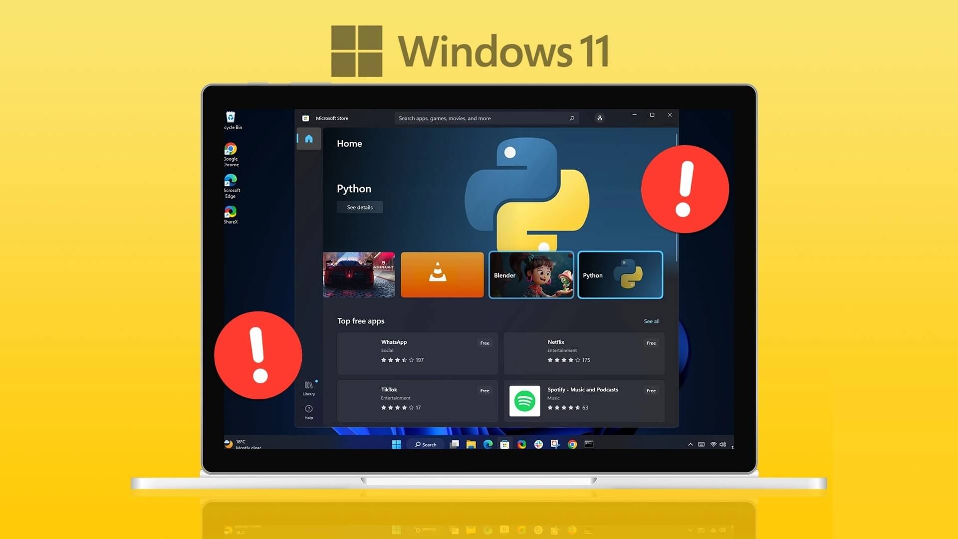 Top Ways to Fix Microsoft Store Keeps Popping Up on Windows 11 - أفضل 7 طرق لإصلاح استمرار ظهور تطبيقات Microsoft Store على Windows 11